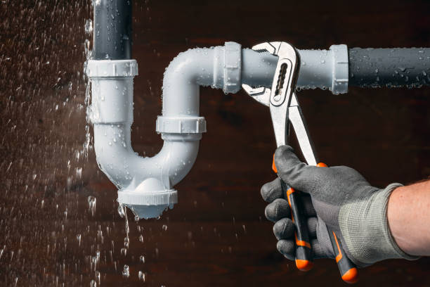 Professional Water Heater Replacement technician working in Mansfield, MA